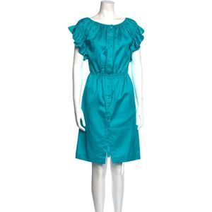 ESCADA
Scoop Neck Knee-Length Dress